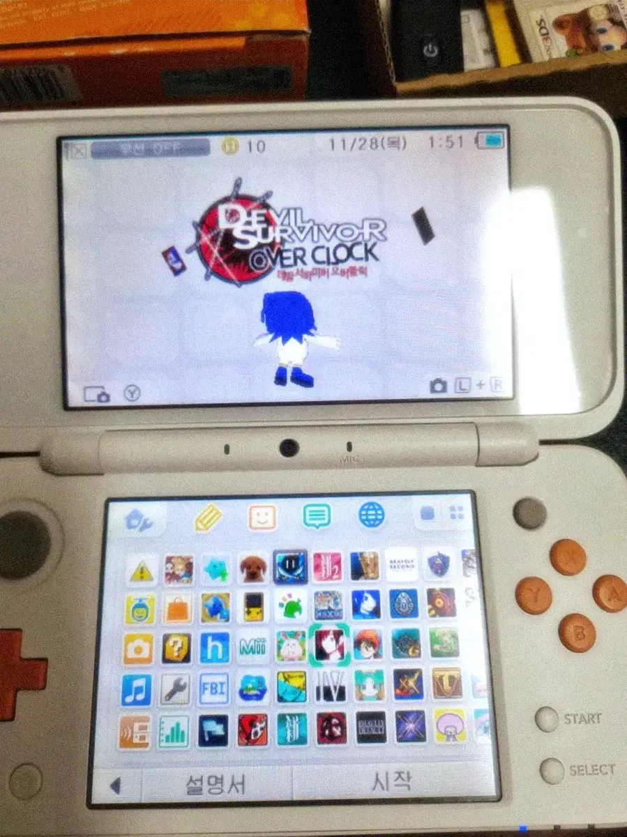 닌텐도 뉴 2ds xl 풀세트 (한글패치 다수) 팝니다