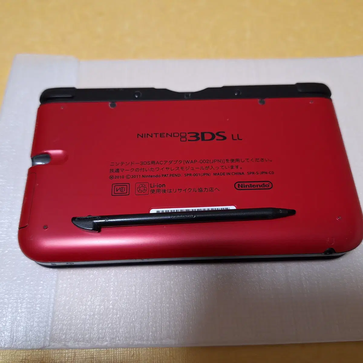 미품급 닌텐도 3dsll 3dsxl 레드 / dslite 아님