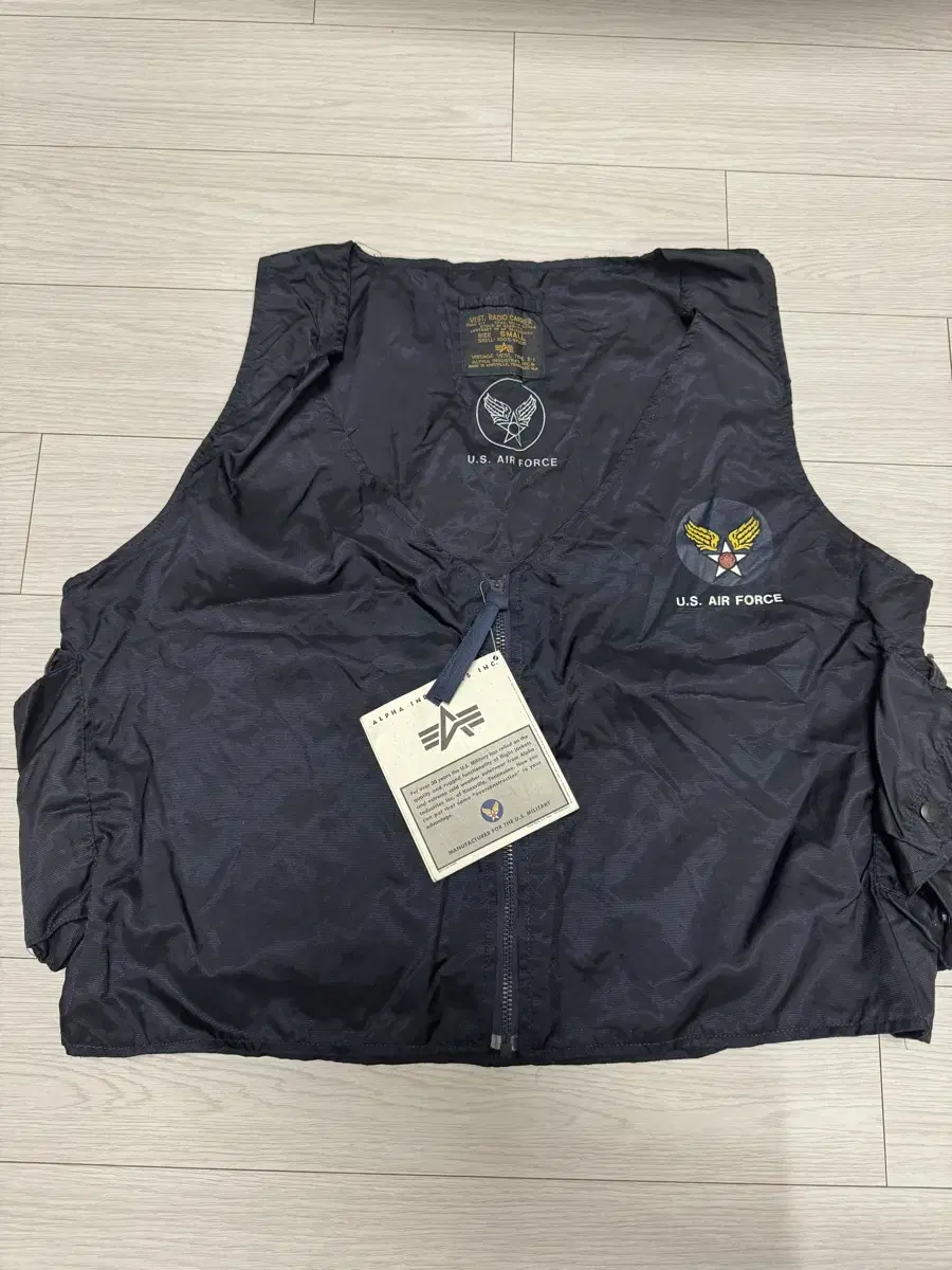 Alpine Industries E-1 Vest Vest Navy