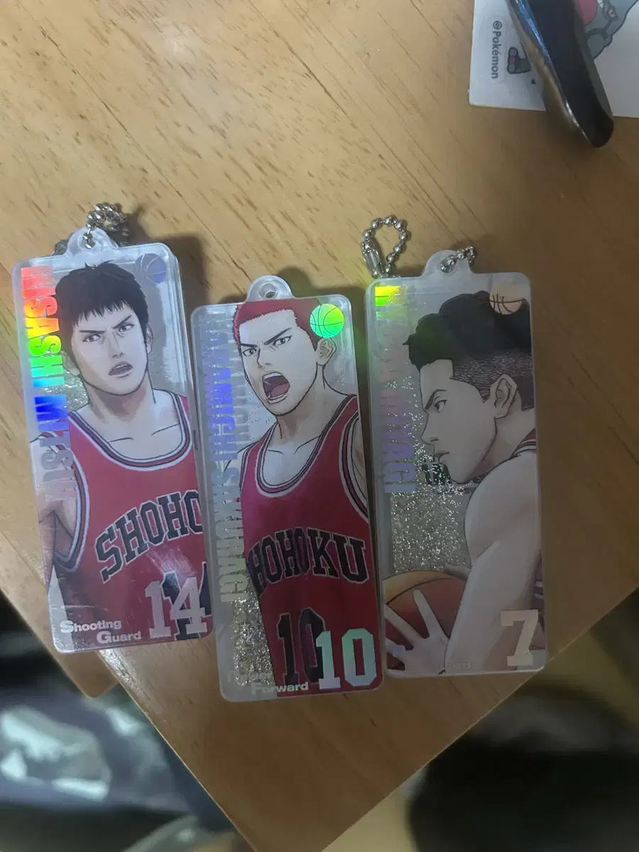 slam dunk acrylic keyring omake store official goods kang baekho jung dae man song tae seob