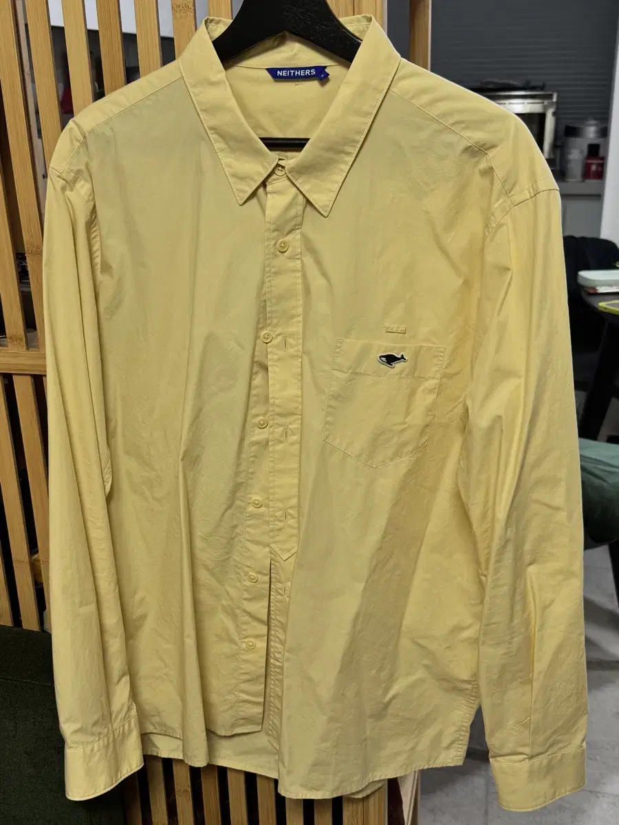 5) Naders Shirt Beige Shirt