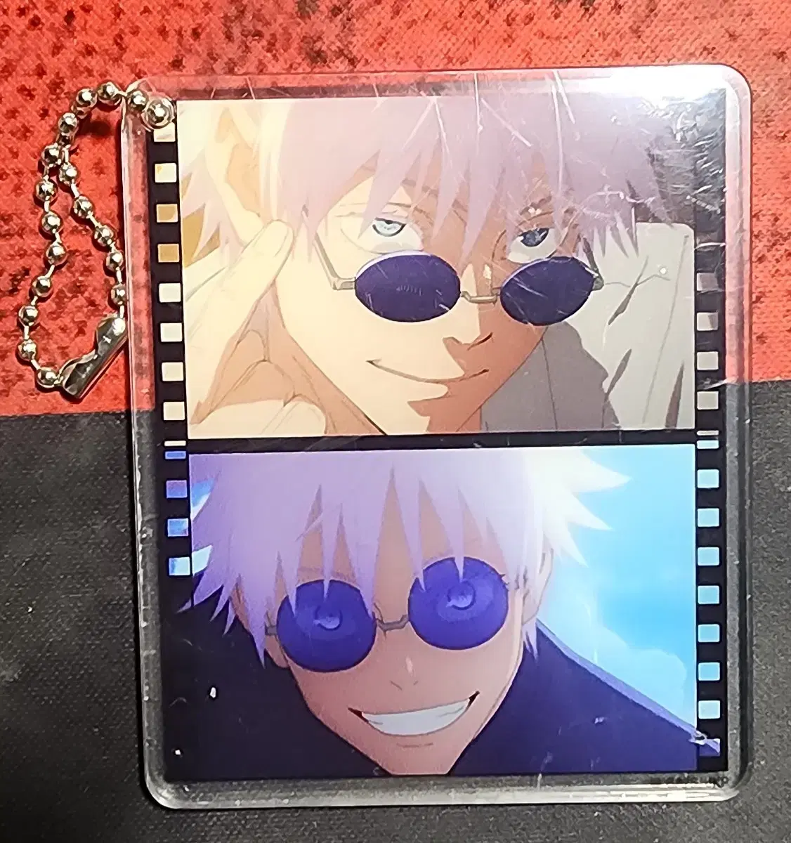 Zuu Spinning pop up Satoru Gojo Cutscene Keyring