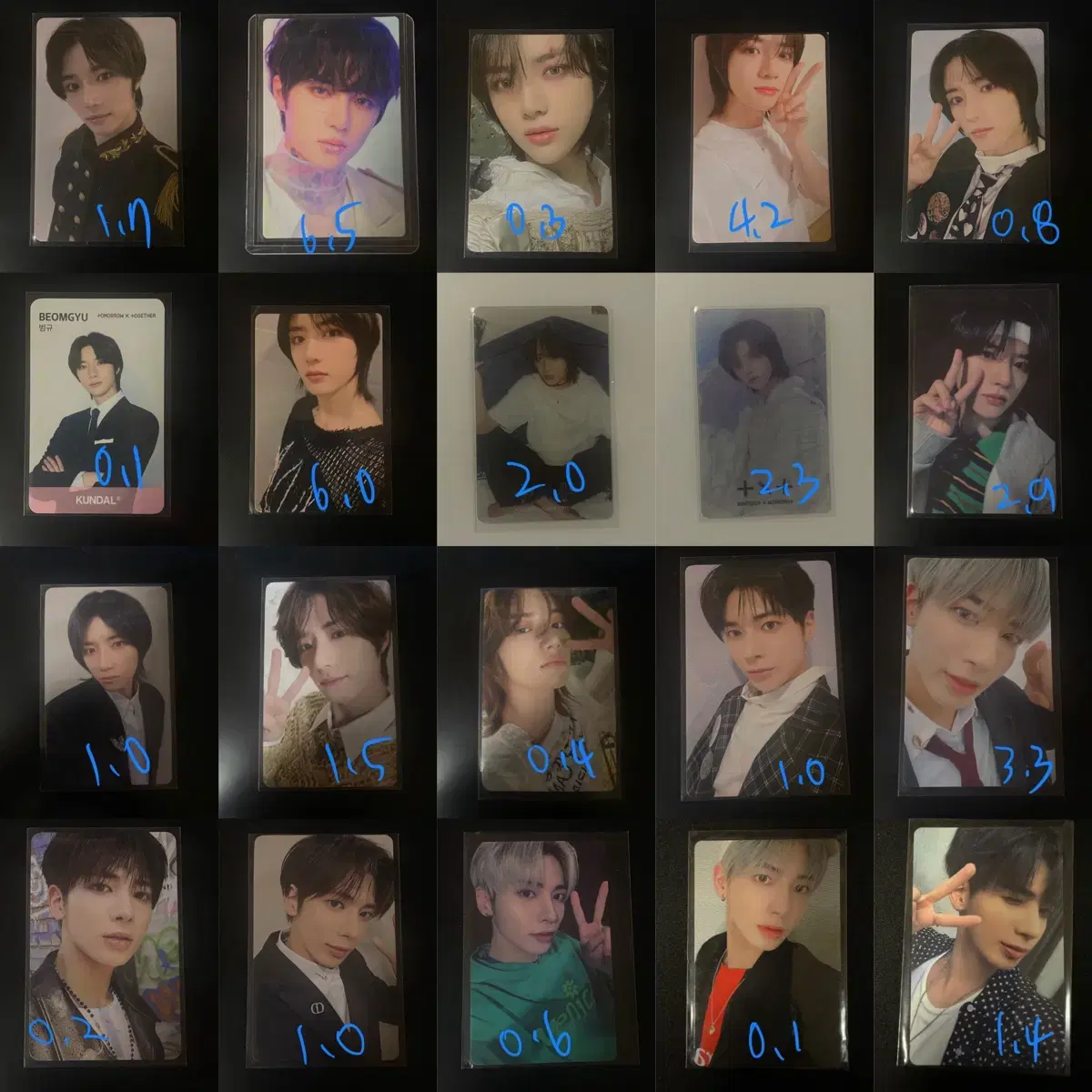 TXT photocard ld soobin yeonjun beomgyu taehyun Hearning kai Alpo Prep 553