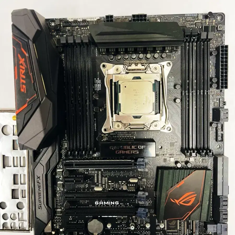 X99 strix 메인보드 + cpu i7-6900k set