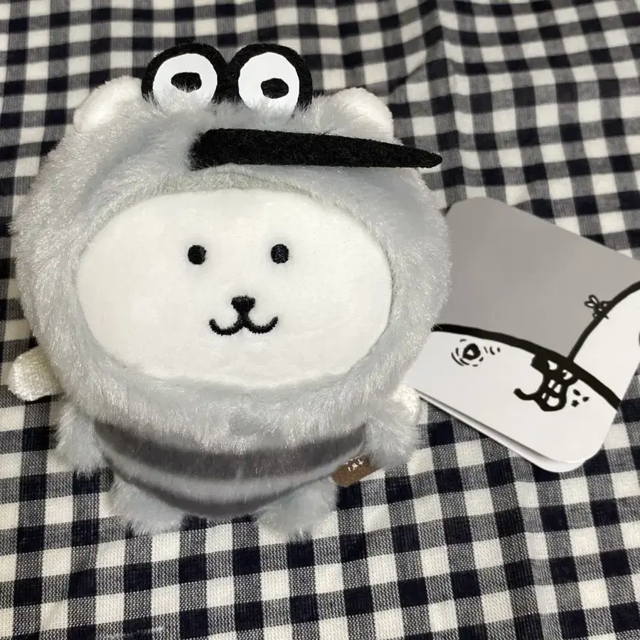 모기 농담곰 인형 마스코트 키링