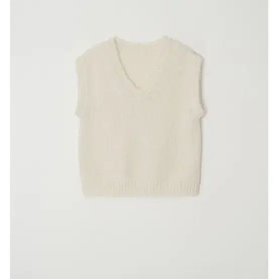 윤슬샵 alpaca vest (ivory)