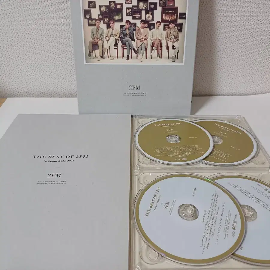 2pm 준호 THE BEST OF 2PM 앨범 DVD