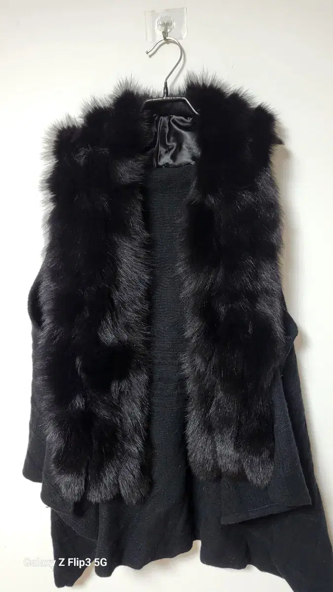 Fur Long Cardigan