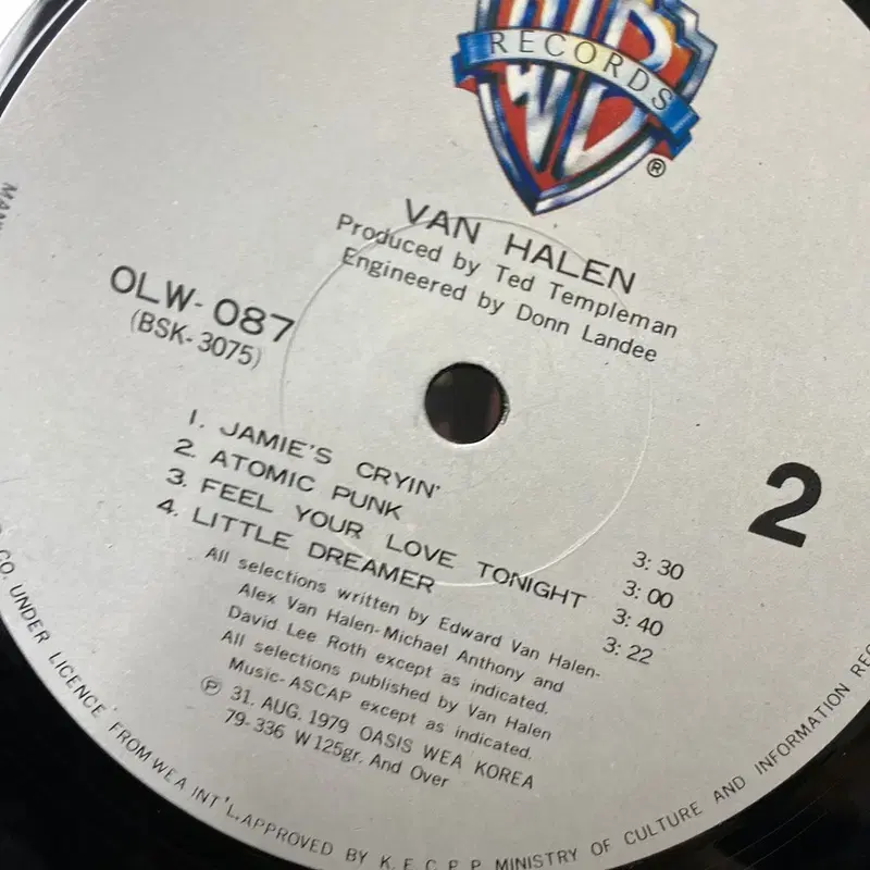 VAN HALEN  LP / AA6474