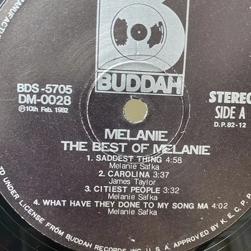 MELANIE BEST LP / AA6479