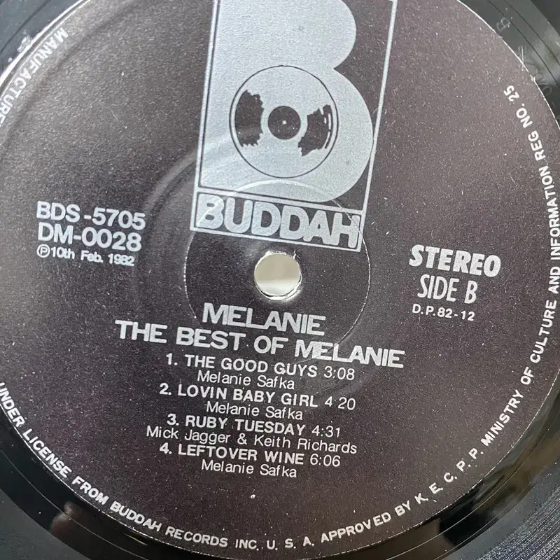 MELANIE BEST LP / AA6479