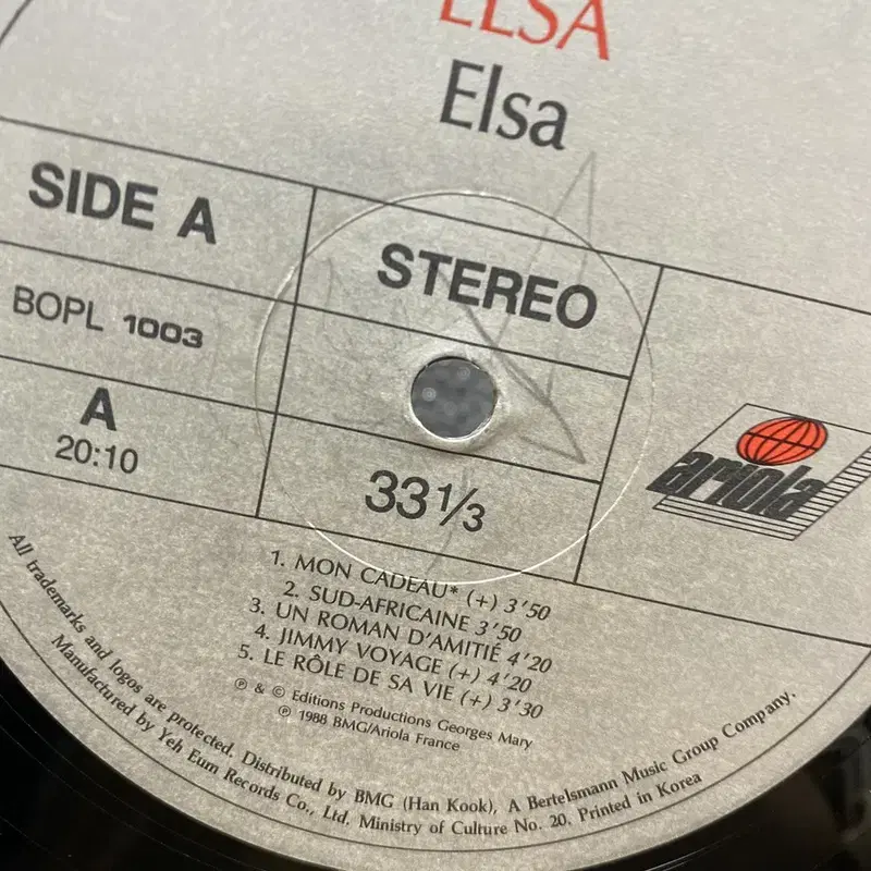 ELSA  LP / AA6507