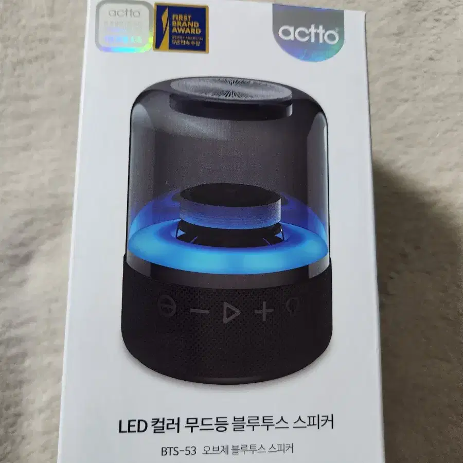 LED컬러 무드등 블루투스 스피커(actto BTS-53)