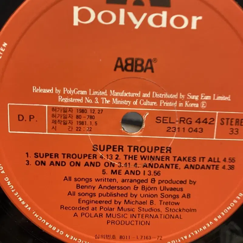 ABBA LP / AA6515