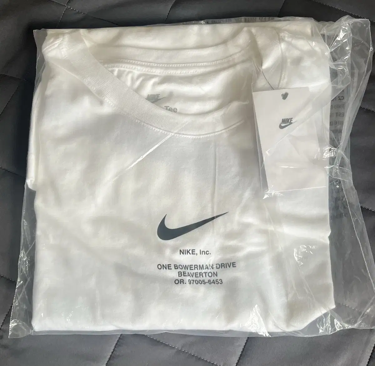 Nike Swoosh White Short Sleeve T-Shirt