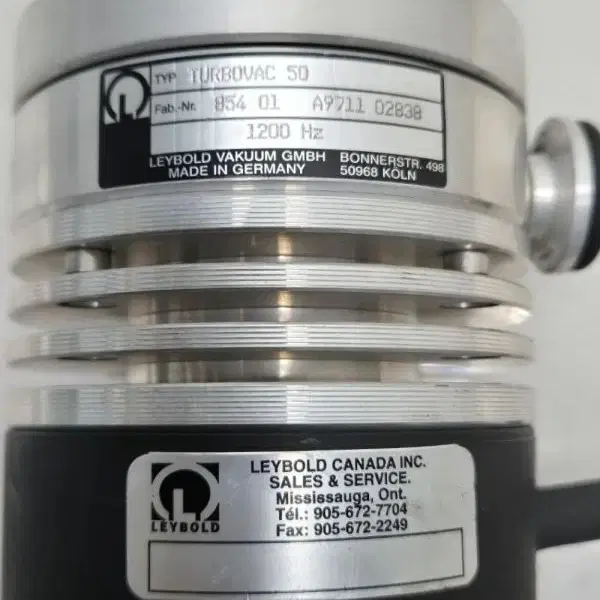 LEYBOLD Turbovac 50 Turbo Pump