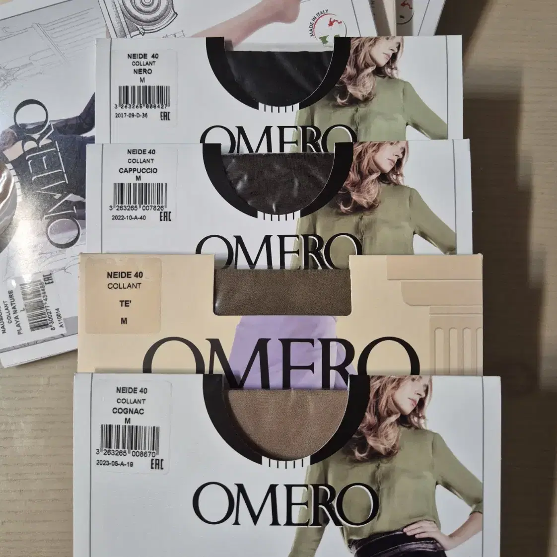 Omero 40데니어 스타킹/ NEIDE40 /M사이즈