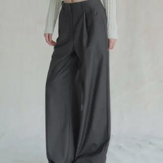 어반드레스 슬랙스 One-Tuck Slacks 100 GREY