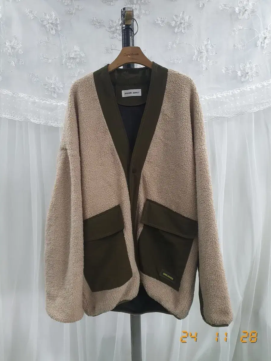 Furisode Cardigan FREE (Mixed Beige, Khaki)