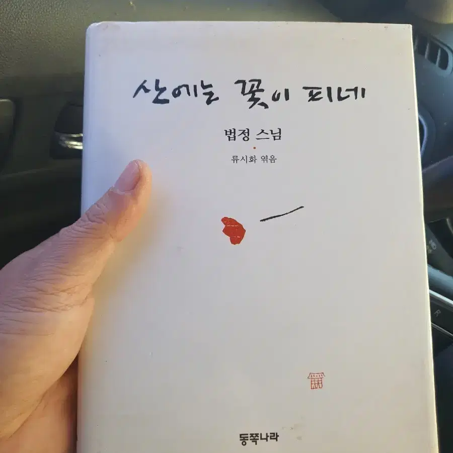 법정 산에는 꽃이피네