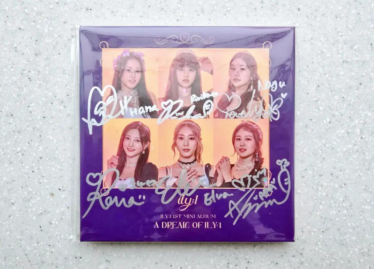 아이리원 ILY:1 별꽃동화 비얼 signature CD