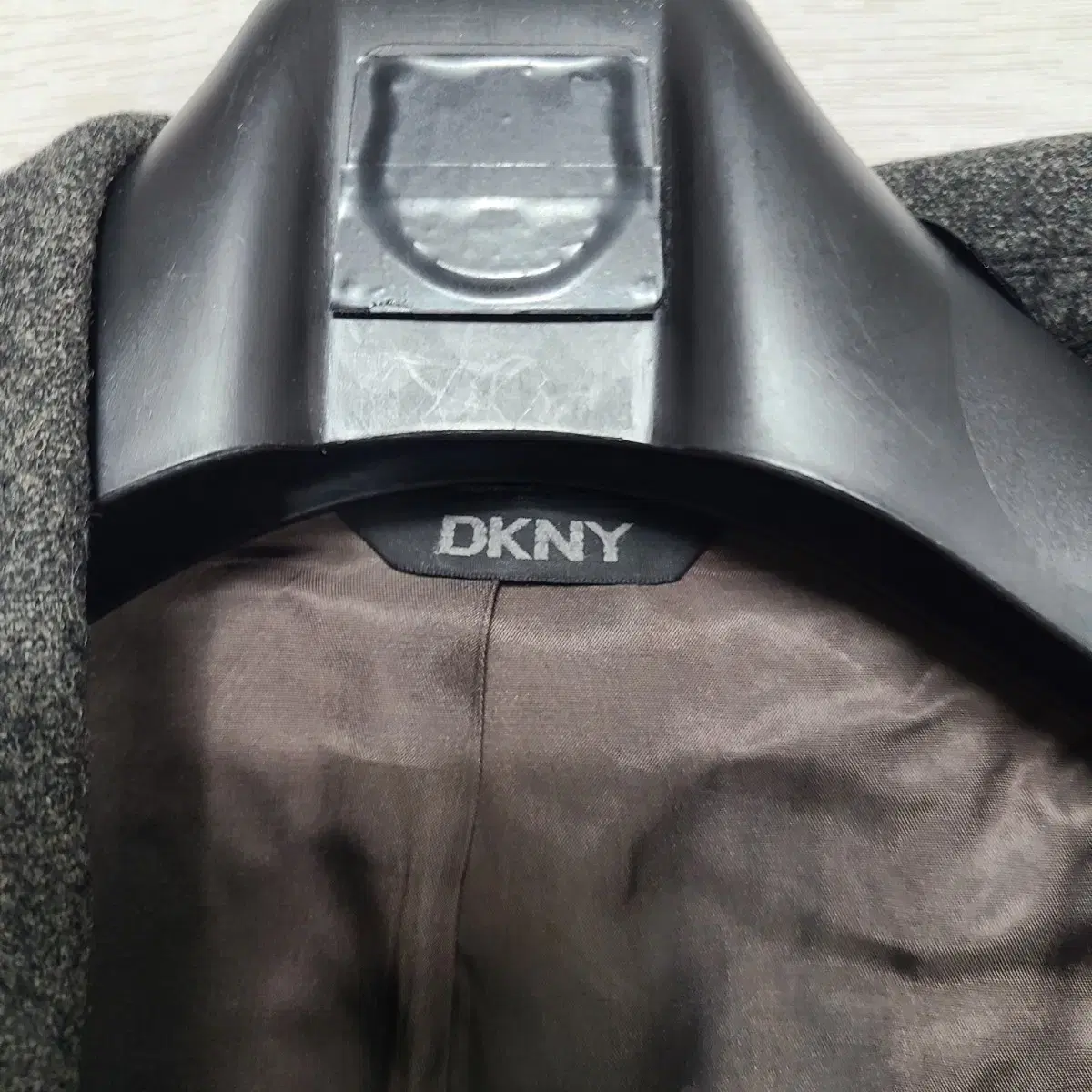 DKNY 차콜 울 자켓 남95-슬100 ㅡ1128