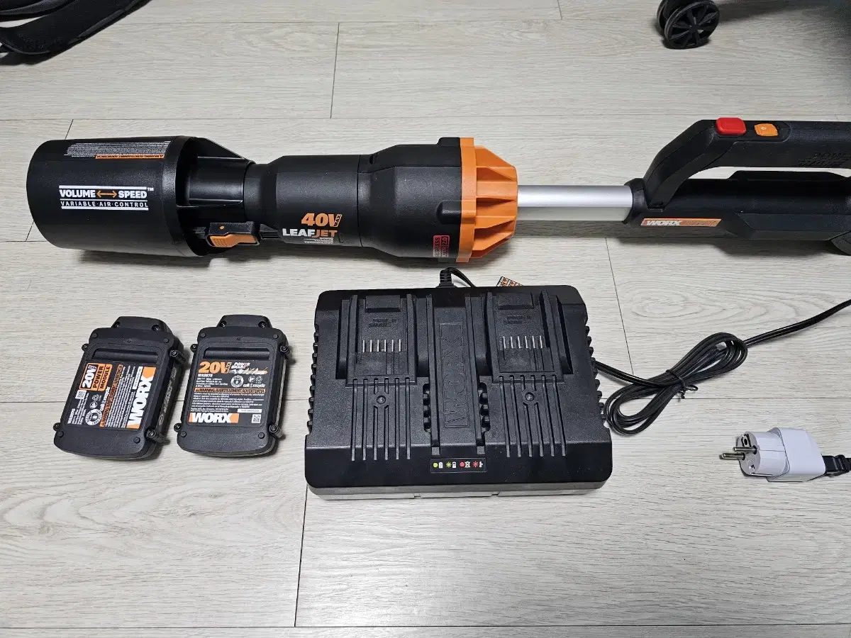 worx 웍스 wg585 송풍기 풀셋 (미국판)