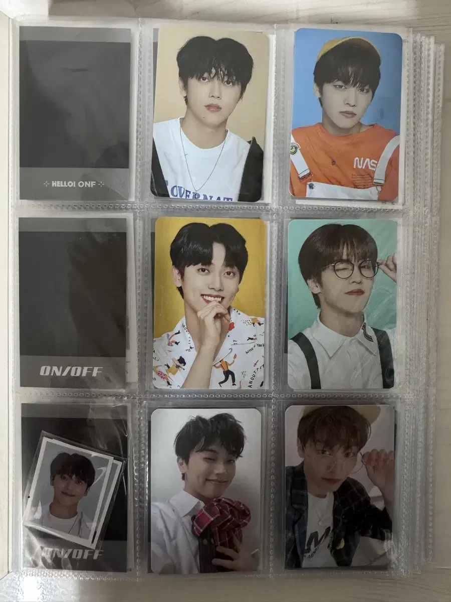 Min Kyun Min, ONF, yuto photocard