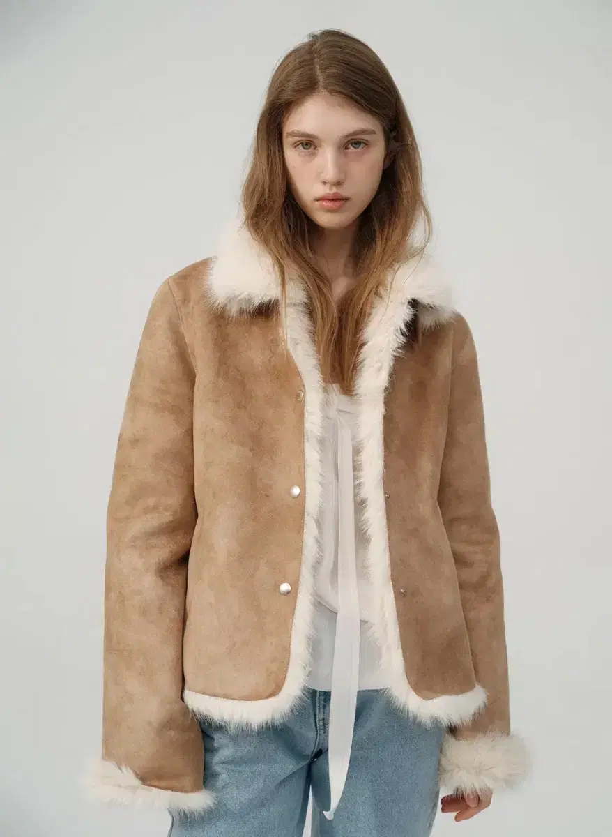 더바넷 케이티 에코 시어링 자켓 Katey Eco Shearling