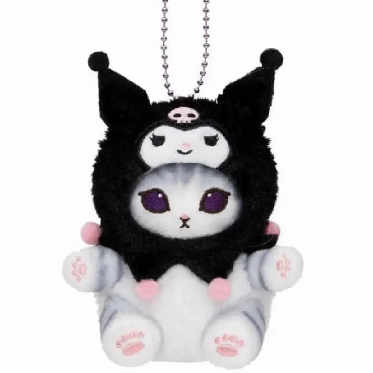 Sanrio Morphsand Collaboration Kuromi Mascot Cat