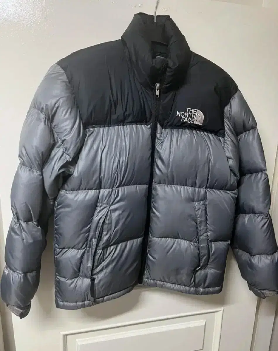 95 M Size The North Face Goose Puffer Nopsi Gum Grey