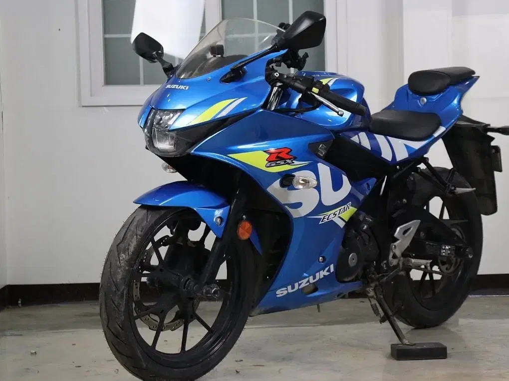 스즈키 GSX-R125 2019년식 GP블루 2채널블박차량 판매합니다.