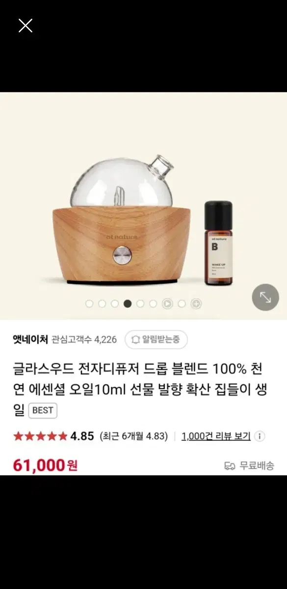 앳네이처 전자 디퓨저