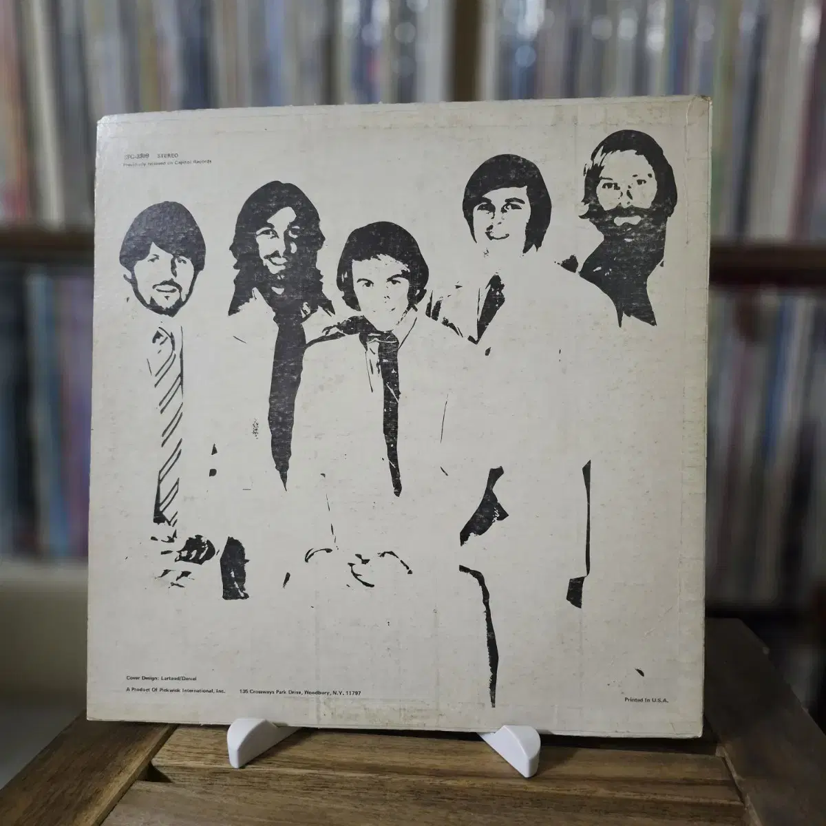 ₩ (미국반) 비치보이스의 콘서트 앨범 The Beach Boys LP