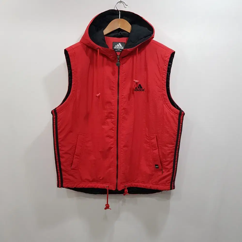 Adidas Embroidery Go Quilted Hooded Padded Vest Men105 H