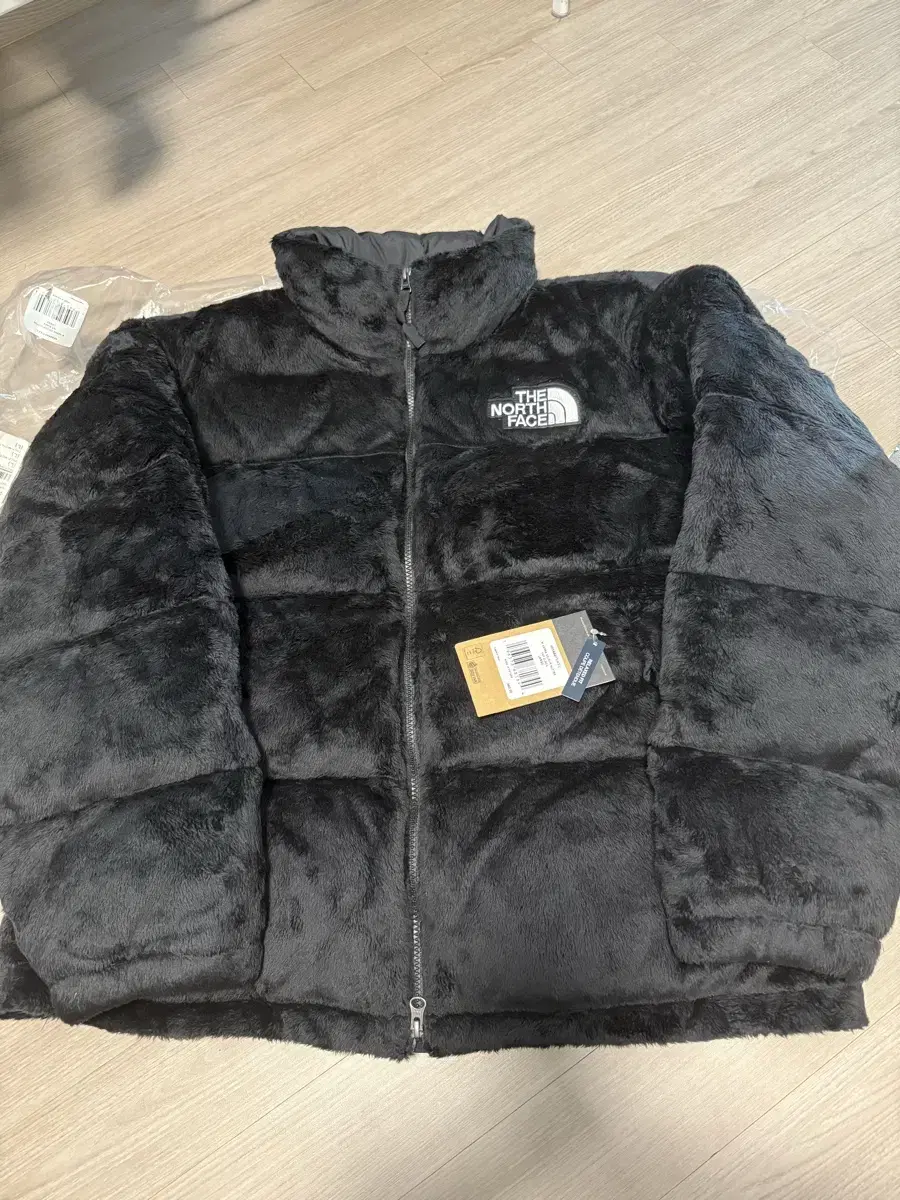 [L] The North Face Knopsie Balsa Velour Black New