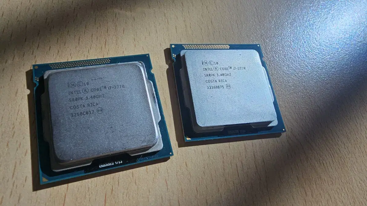 i7 3770 2개