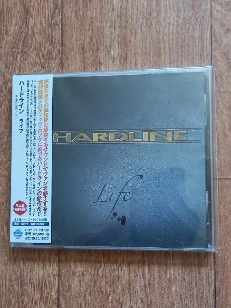 hardline cd 일본반 시디