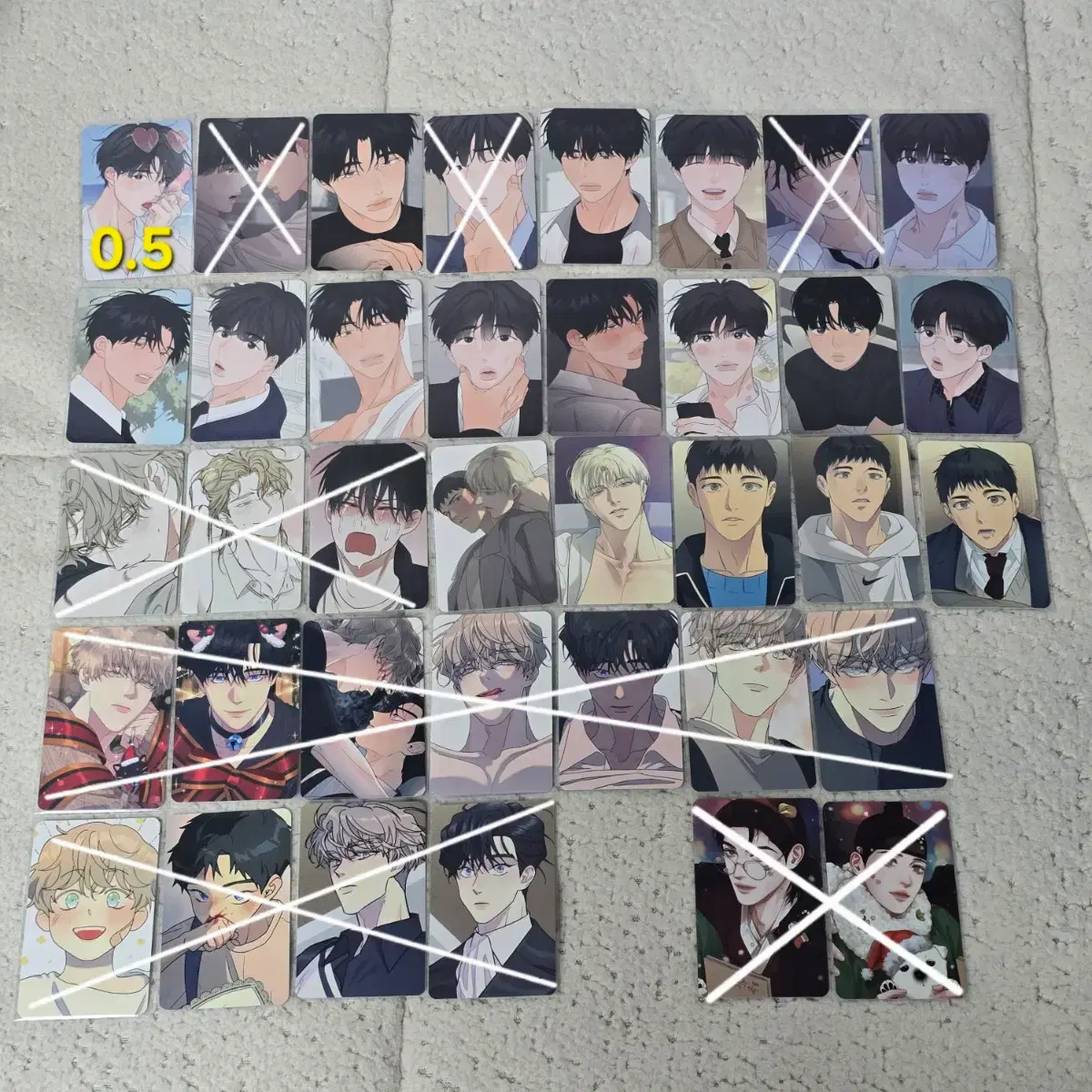 Collection photocard Boundary of Scent Scent of Water&#x27;s Night Water Night Backlight No Roots Collection Poca