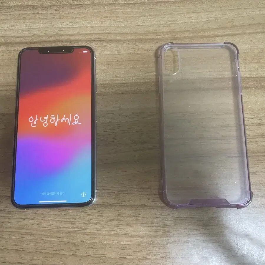 아이폰xs max 화이트 64기가