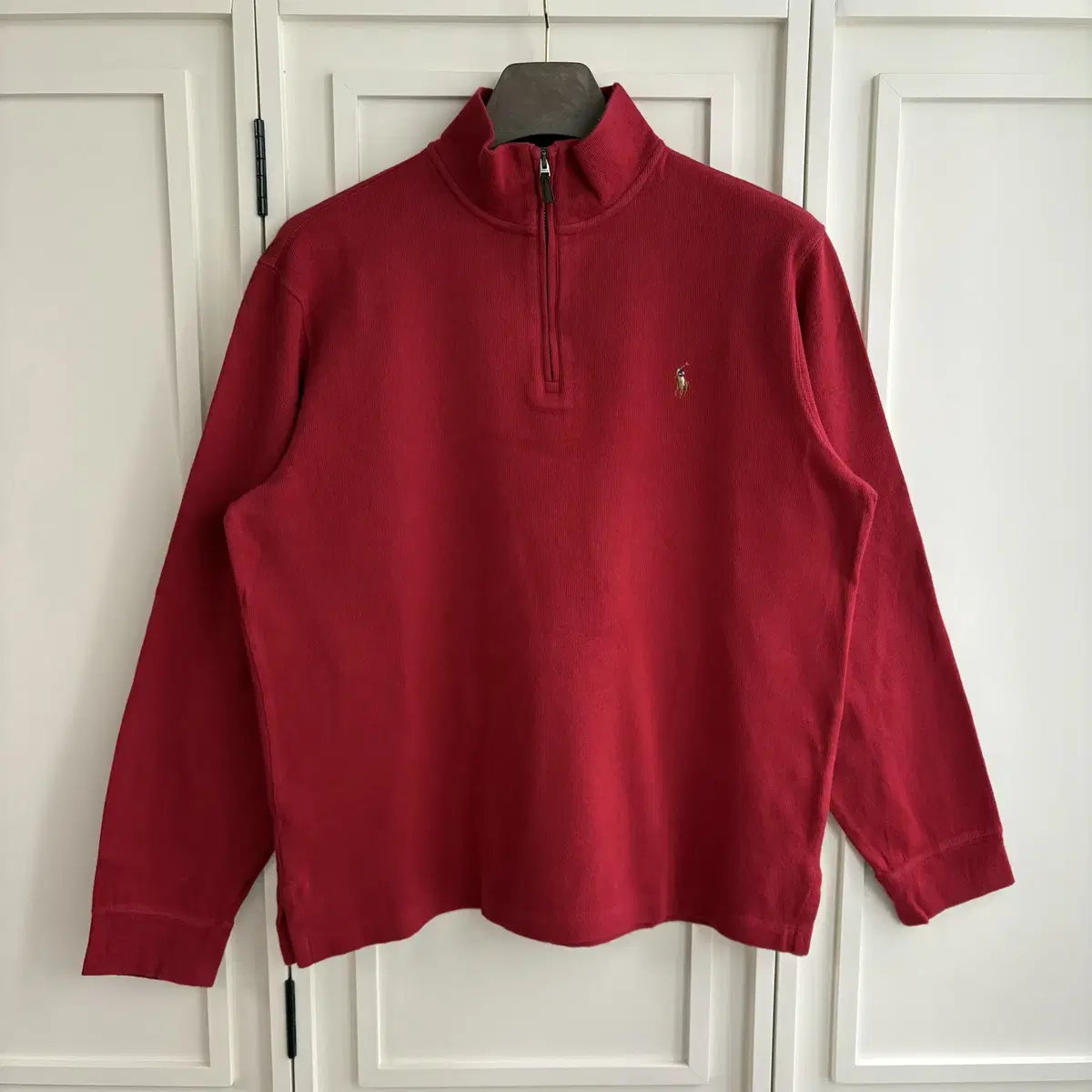 Polo Multipony Red Vahn Zip-Up Knit CK8445