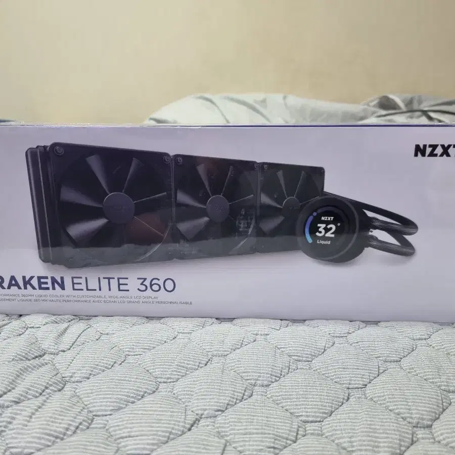 NZXT KRAKEN ELITE 360 수냉쿨러 미개봉 판매 합니다~!!