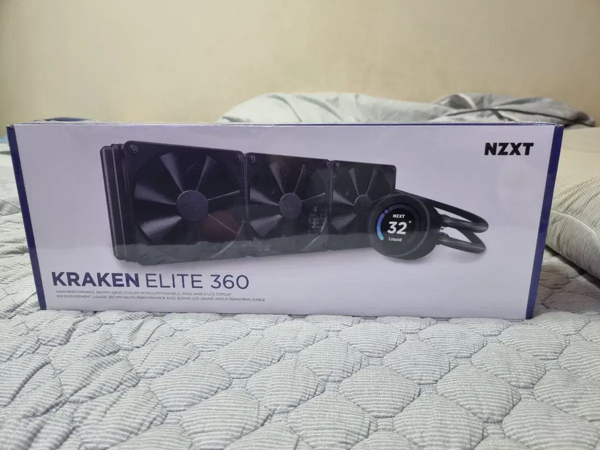 NZXT KRAKEN ELITE 360 수냉쿨러 미개봉 판매 합니다~!!