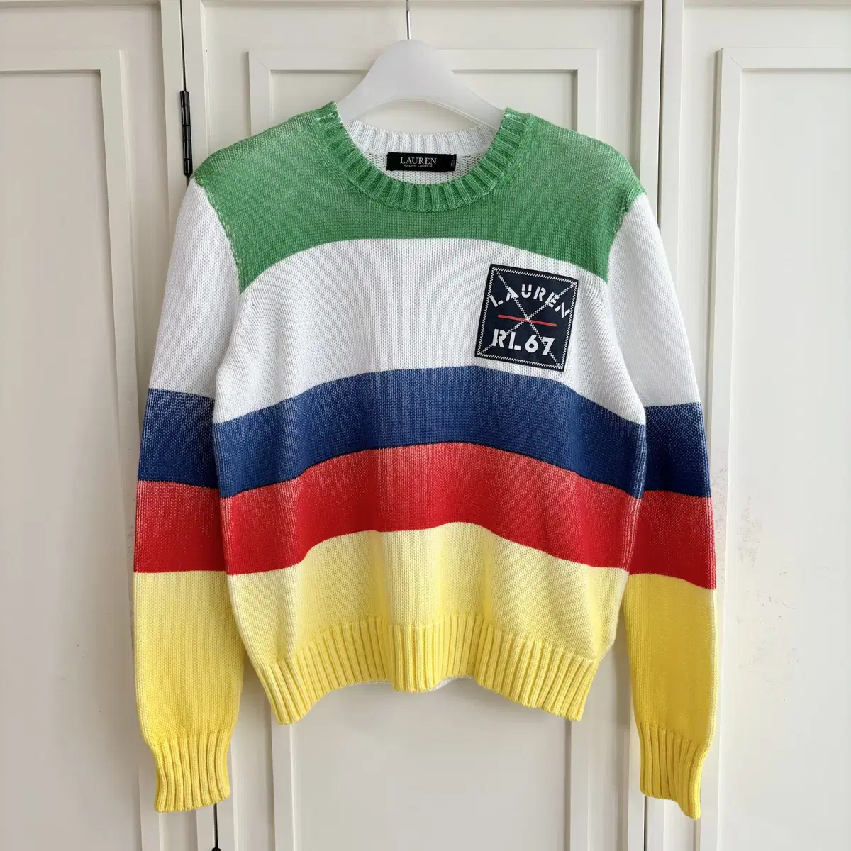 Polo Vintage Rainbow Round Knit CK8446