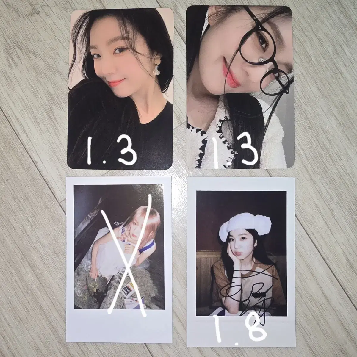 Irene Solo photocard wts like a flower