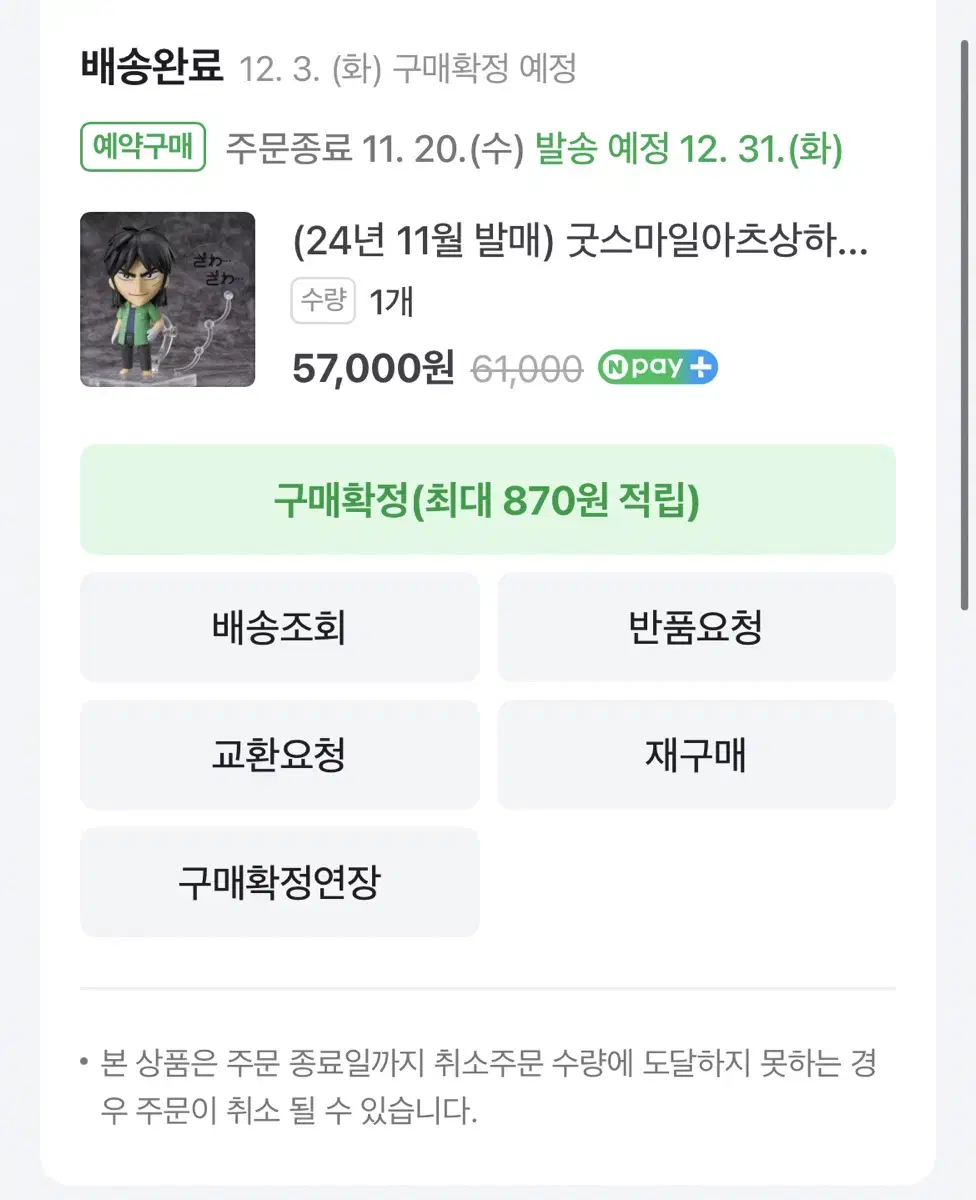 이토 카이지 넨도로이드 새상품 미개봉