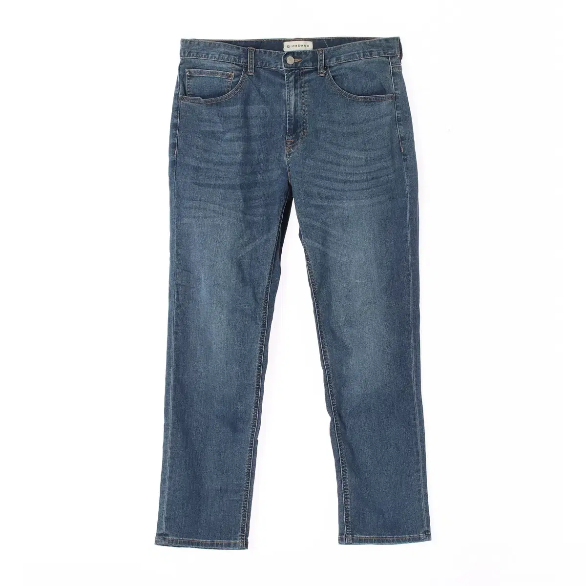 (NEW)[L]Giordano Medium Blue Wash Denim jin Jeans