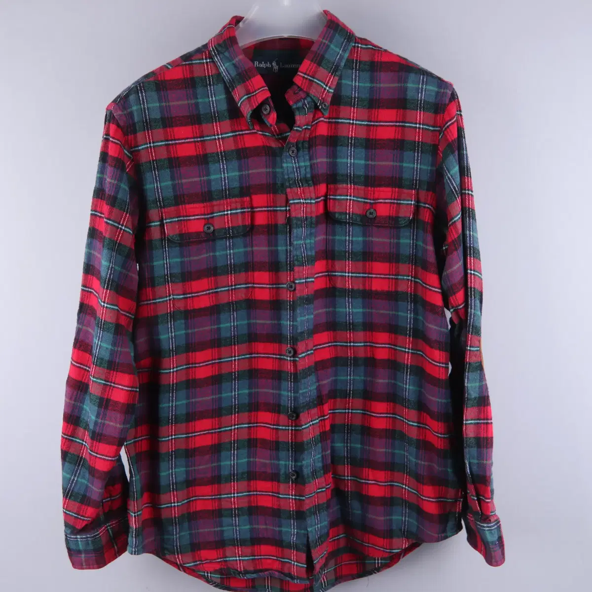 Polo Ralph Lauren Elbow Patch Check Shirt (L)