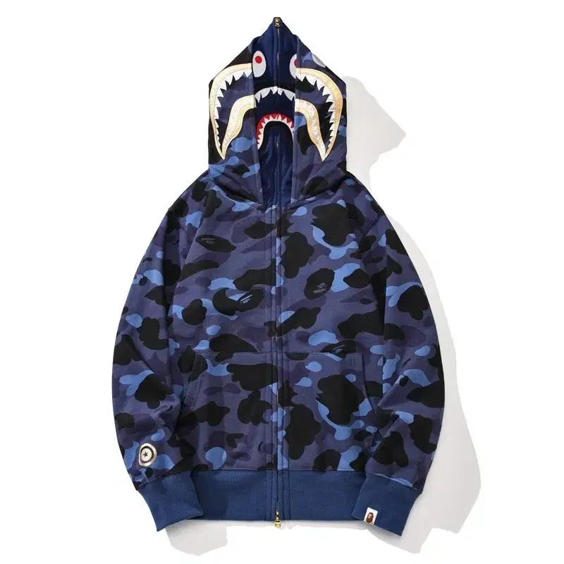 Vape Shark Head Double Hooded Hoodie