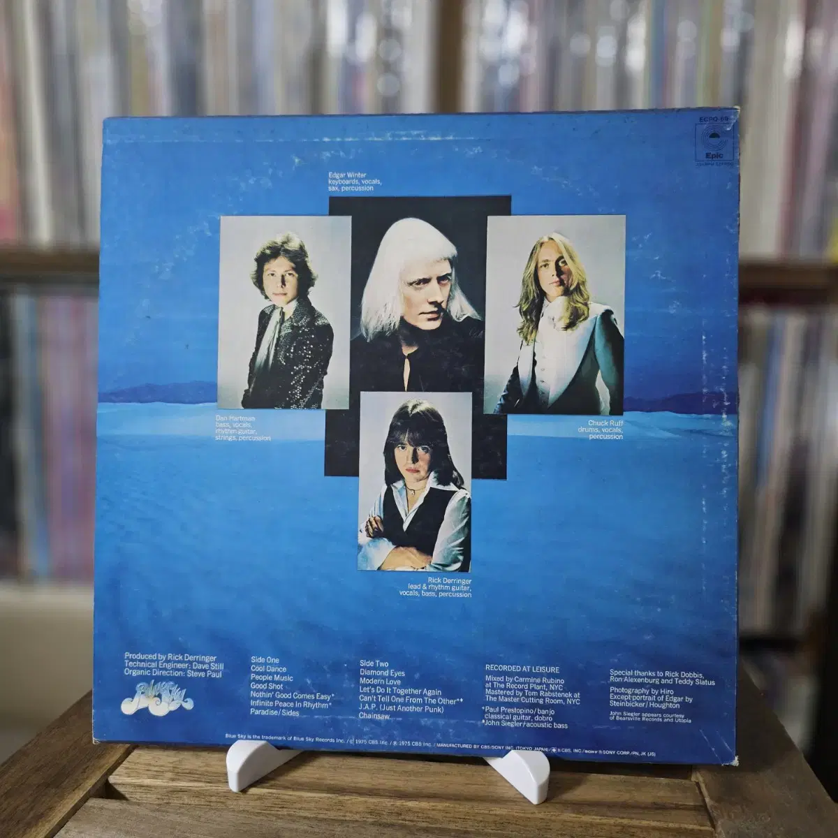 ₩ (에드거 윈터 그룹)  Edgar Winter Group 3집 LP